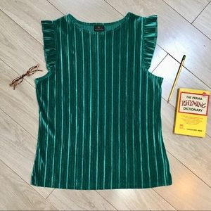 Worthington Emerald Green Top size Large